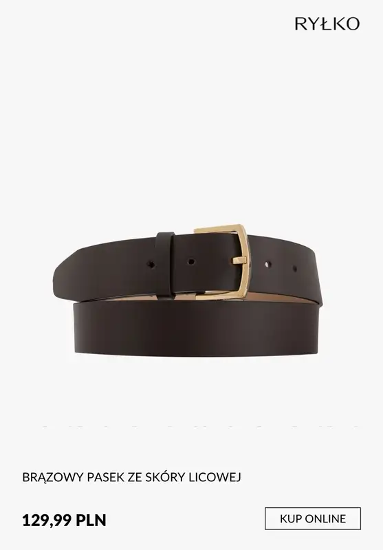 Ryłko - gazetka promocyjna -40 PLN przy zakupie 2 pasków damskich od czwartku 11.12  - strona 5