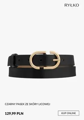 Ryłko - gazetka promocyjna -40 PLN przy zakupie 2 pasków damskich od czwartku 11.12  - strona 7