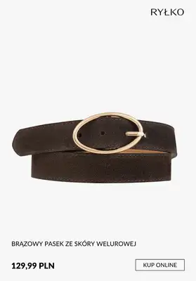 Ryłko - gazetka promocyjna -40 PLN przy zakupie 2 pasków damskich od czwartku 11.12  - strona 3