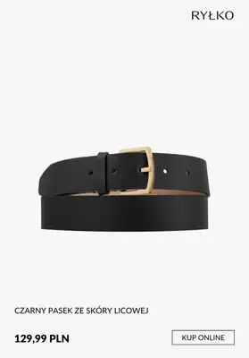 Ryłko - gazetka promocyjna -40 PLN przy zakupie 2 pasków damskich od czwartku 11.12  - strona 9