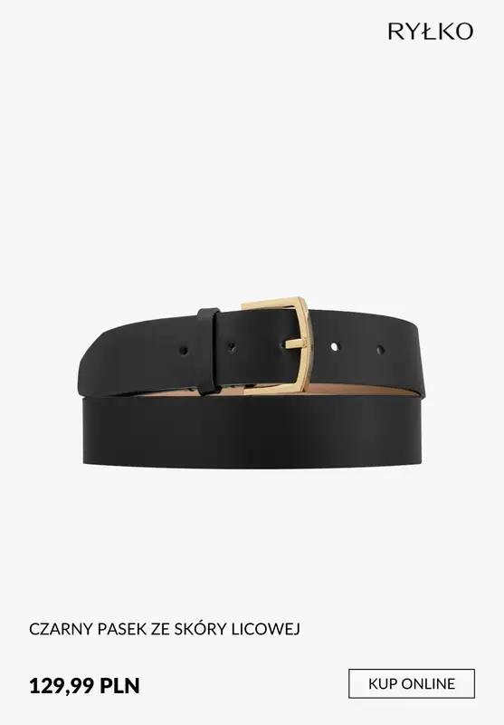 Ryłko - gazetka promocyjna -40 PLN przy zakupie 2 pasków damskich od czwartku 11.12  - strona 9