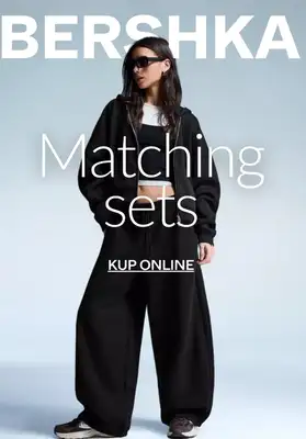 Bershka - gazetka promocyjna Matching sets od czwartku 11.12 do poniedziałku 22.12