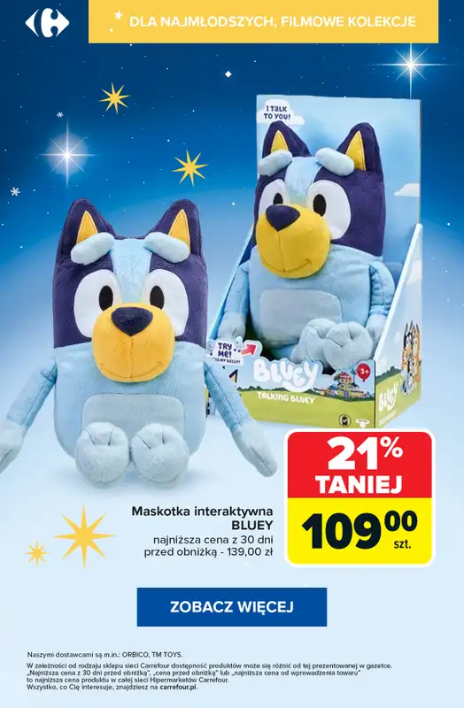 Carrefour - gazetka promocyjna Super promocje na zabawki dla najmłodszych! od piątku 12.12 do czwartku 18.12 - strona 6