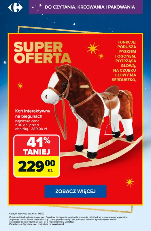 Carrefour - gazetka promocyjna Super promocje na zabawki dla najmłodszych! od piątku 12.12 do czwartku 18.12 - strona 10