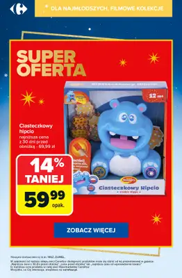 Carrefour - gazetka promocyjna Super promocje na zabawki dla najmłodszych! od piątku 12.12 do czwartku 18.12 - strona 7