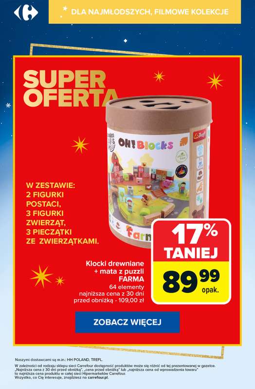 Carrefour - gazetka promocyjna Super promocje na zabawki dla najmłodszych! od piątku 12.12 do czwartku 18.12 - strona 4