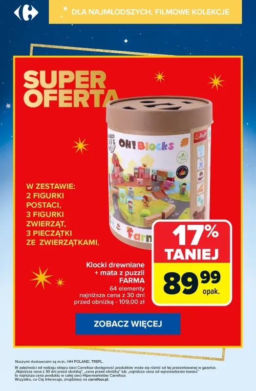 Carrefour - gazetka promocyjna Super promocje na zabawki dla najmłodszych! od piątku 12.12 do czwartku 18.12 - strona 4