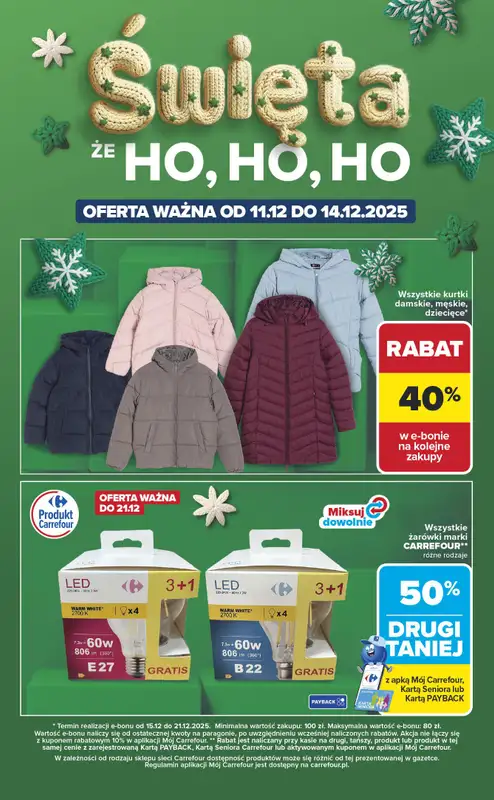 Carrefour - gazetka promocyjna Gazetka Święta, że HO, HO, HO   - strona 2