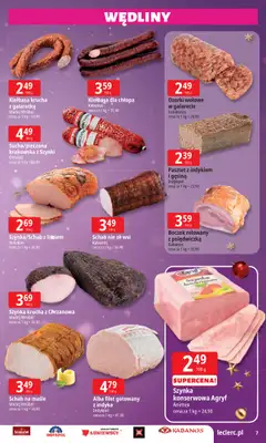 Leclerc - gazetka promocyjna Oferta E.Leclerc I Święta w dobrej cenie od poniedziałku 15.12 do wtorku 23.12 - strona 7