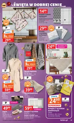 Leclerc - gazetka promocyjna Oferta E.Leclerc I Święta w dobrej cenie od poniedziałku 15.12 do wtorku 23.12 - strona 19