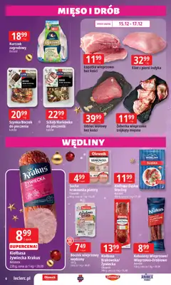 Leclerc - gazetka promocyjna Oferta E.Leclerc I Święta w dobrej cenie od poniedziałku 15.12 do wtorku 23.12 - strona 6