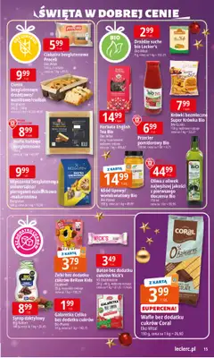 Leclerc - gazetka promocyjna Oferta E.Leclerc I Święta w dobrej cenie od poniedziałku 15.12 do wtorku 23.12 - strona 15