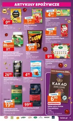 Leclerc - gazetka promocyjna Oferta E.Leclerc I Święta w dobrej cenie od poniedziałku 15.12 do wtorku 23.12 - strona 11
