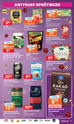Leclerc - gazetka promocyjna Oferta E.Leclerc I Święta w dobrej cenie od poniedziałku 15.12 do wtorku 23.12 - strona 11