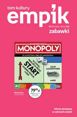 Empik - gazetka promocyjna Tom kultury: zabawki od czwartku 11.12 do wtorku 23.12