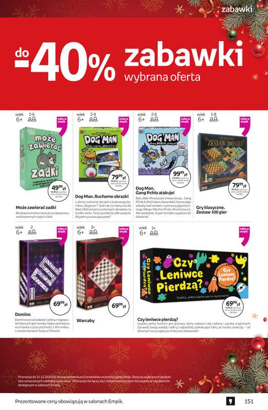 Empik - gazetka promocyjna Tom kultury: zabawki od czwartku 11.12 do wtorku 23.12 - strona 27