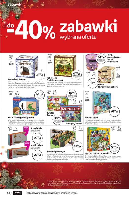 Empik - gazetka promocyjna Tom kultury: zabawki od czwartku 11.12 do wtorku 23.12 - strona 24