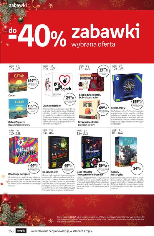 Empik - gazetka promocyjna Tom kultury: zabawki od czwartku 11.12 do wtorku 23.12 - strona 34