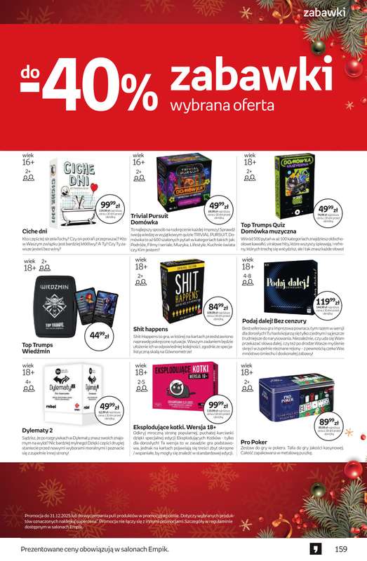 Empik - gazetka promocyjna Tom kultury: zabawki od czwartku 11.12 do wtorku 23.12 - strona 35