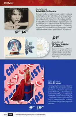Empik - gazetka promocyjna Tom kultury: muzyka od czwartku 11.12 do wtorku 23.12 - strona 5