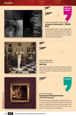 Empik - gazetka promocyjna Tom kultury: muzyka od czwartku 11.12 do wtorku 23.12 - strona 3