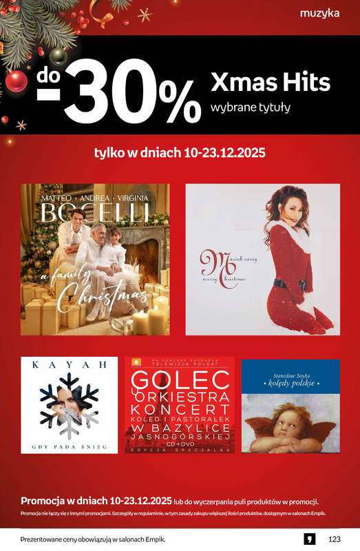 Empik - gazetka promocyjna Tom kultury: muzyka od czwartku 11.12 do wtorku 23.12 - strona 14