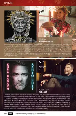 Empik - gazetka promocyjna Tom kultury: muzyka od czwartku 11.12 do wtorku 23.12 - strona 7