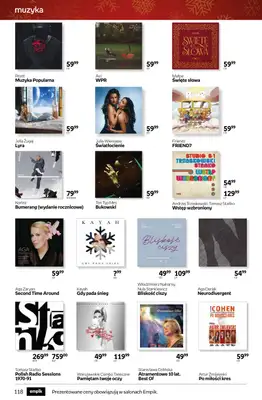 Empik - gazetka promocyjna Tom kultury: muzyka od czwartku 11.12 do wtorku 23.12 - strona 9