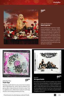 Empik - gazetka promocyjna Tom kultury: muzyka od czwartku 11.12 do wtorku 23.12 - strona 6