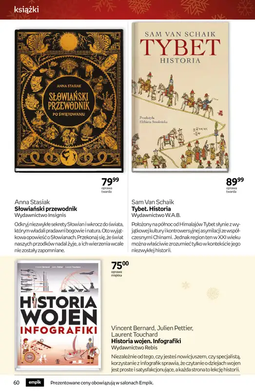 Empik - gazetka promocyjna Tom kultury: książki od czwartku 11.12 do wtorku 23.12 - strona 60