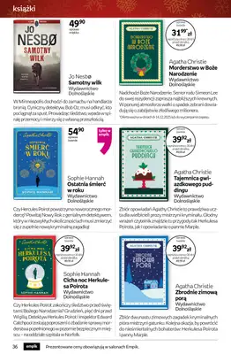 Empik - gazetka promocyjna Tom kultury: książki od czwartku 11.12 do wtorku 23.12 - strona 36