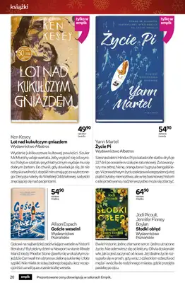 Empik - gazetka promocyjna Tom kultury: książki od czwartku 11.12 do wtorku 23.12 - strona 20