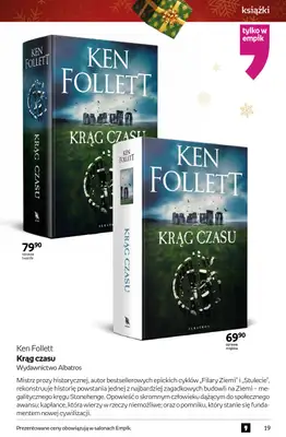 Empik - gazetka promocyjna Tom kultury: książki od czwartku 11.12 do wtorku 23.12 - strona 19