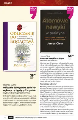 Empik - gazetka promocyjna Tom kultury: książki od czwartku 11.12 do wtorku 23.12 - strona 72