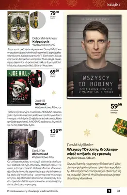 Empik - gazetka promocyjna Tom kultury: książki od czwartku 11.12 do wtorku 23.12 - strona 41