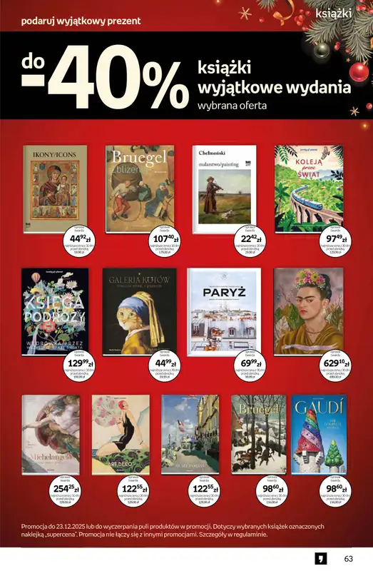 Empik - gazetka promocyjna Tom kultury: książki od czwartku 11.12 do wtorku 23.12 - strona 63