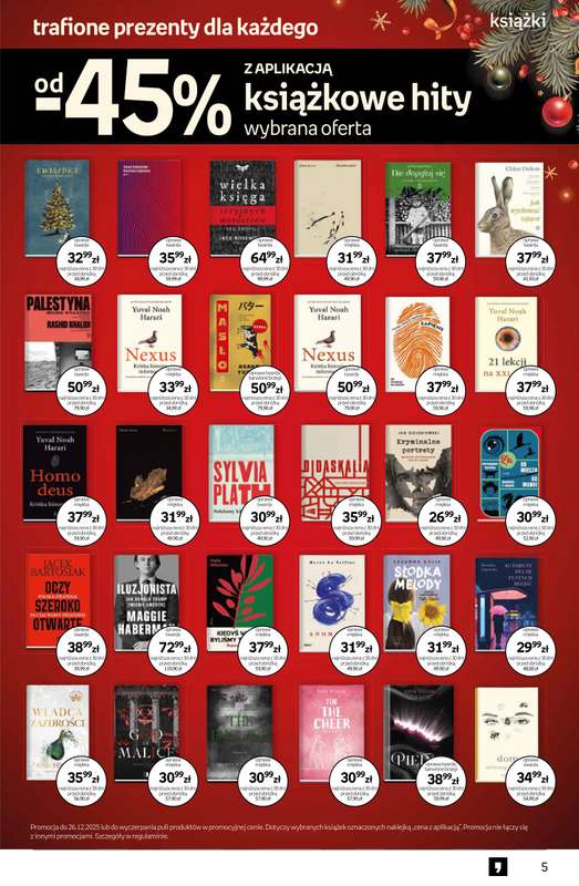 Empik - gazetka promocyjna Tom kultury: książki od czwartku 11.12 do wtorku 23.12 - strona 5