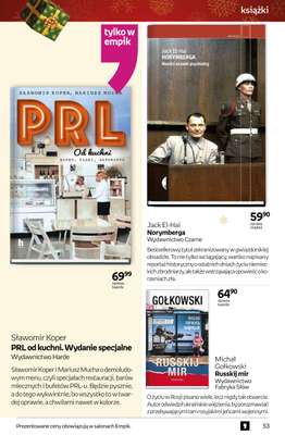 Empik - gazetka promocyjna Tom kultury: książki od czwartku 11.12 do wtorku 23.12 - strona 53