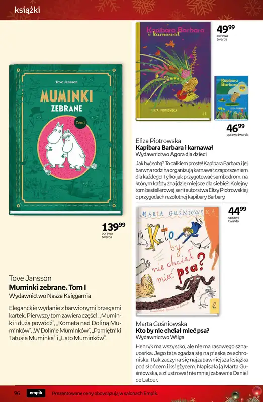 Empik - gazetka promocyjna Tom kultury: książki od czwartku 11.12 do wtorku 23.12 - strona 96