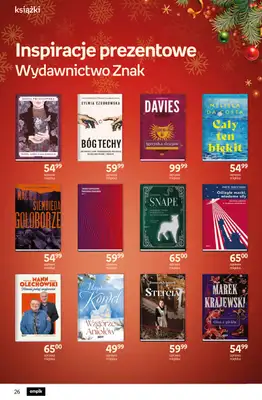 Empik - gazetka promocyjna Tom kultury: książki od czwartku 11.12 do wtorku 23.12 - strona 26