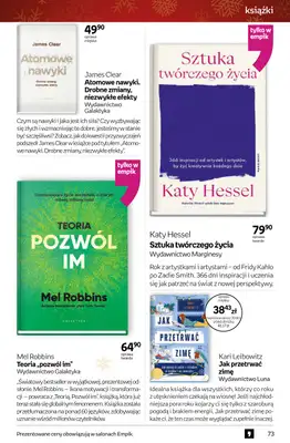 Empik - gazetka promocyjna Tom kultury: książki od czwartku 11.12 do wtorku 23.12 - strona 73
