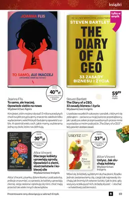 Empik - gazetka promocyjna Tom kultury: książki od czwartku 11.12 do wtorku 23.12 - strona 69