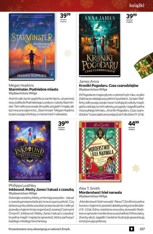 Empik - gazetka promocyjna Tom kultury: książki od czwartku 11.12 do wtorku 23.12 - strona 107