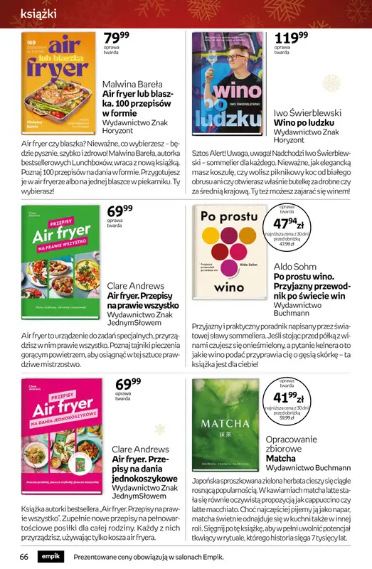 Empik - gazetka promocyjna Tom kultury: książki od czwartku 11.12 do wtorku 23.12 - strona 66