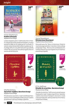 Empik - gazetka promocyjna Tom kultury: książki od czwartku 11.12 do wtorku 23.12 - strona 106