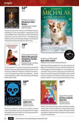 Empik - gazetka promocyjna Tom kultury: książki od czwartku 11.12 do wtorku 23.12 - strona 32