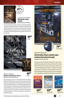 Empik - gazetka promocyjna Tom kultury: książki od czwartku 11.12 do wtorku 23.12 - strona 37
