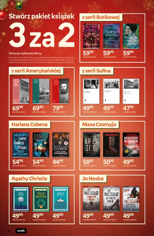 Empik - gazetka promocyjna Tom kultury: książki od czwartku 11.12 do wtorku 23.12 - strona 8