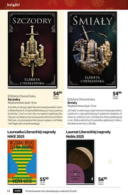 Empik - gazetka promocyjna Tom kultury: książki od czwartku 11.12 do wtorku 23.12 - strona 14