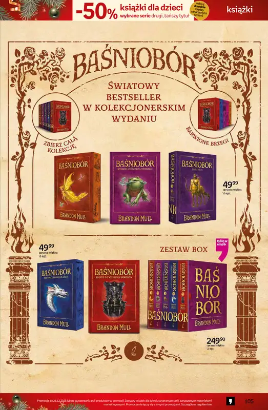 Empik - gazetka promocyjna Tom kultury: książki od czwartku 11.12 do wtorku 23.12 - strona 105